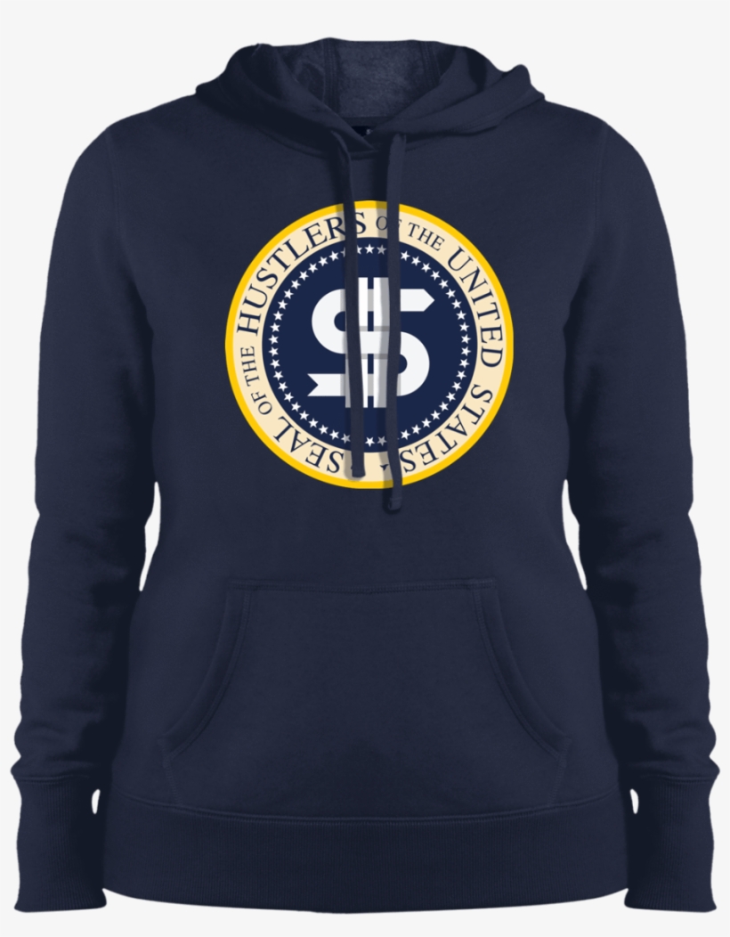 Hustler Presidential Seal Women's Hoodie - Hoodie, transparent png #1382305