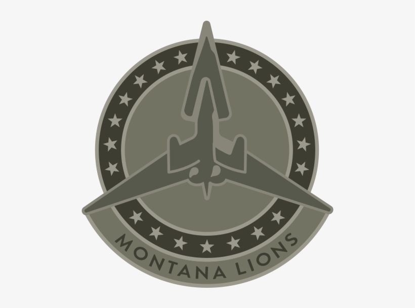 Colorsymbols Montana Lions - U.s. Army Logo Patch Green 3", transparent png #1382411