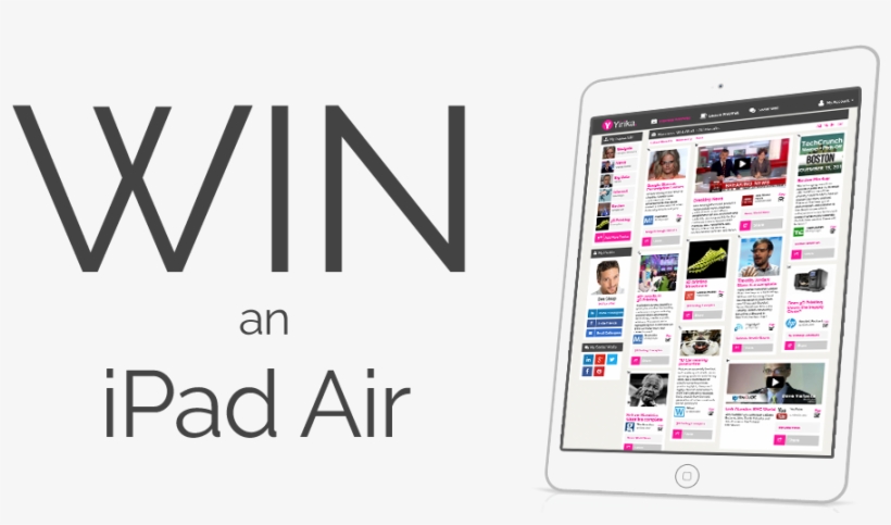 Simply Log In For Your Chance To Win The Latest Ipad - Tablet Computer, transparent png #1382433