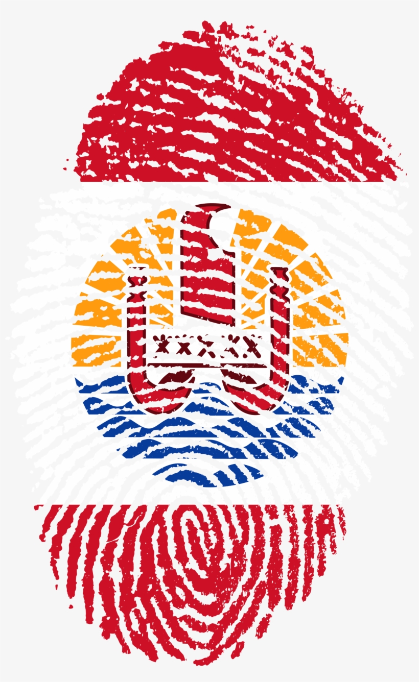 French Polynesia Flag Fingerprint 662419 - Bandeira Do Brasil Png Transparente, transparent png #1382437