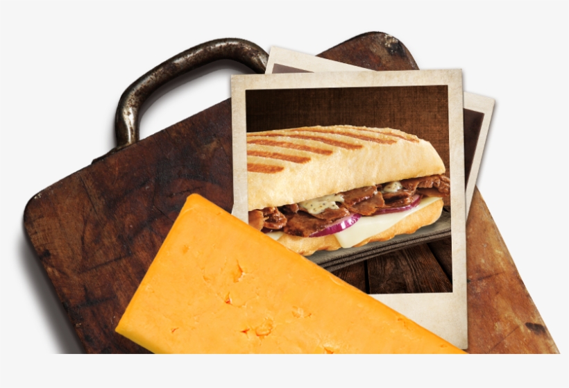 Giddy Up For The Steak & Cheese Panini - Cheese, transparent png #1382665