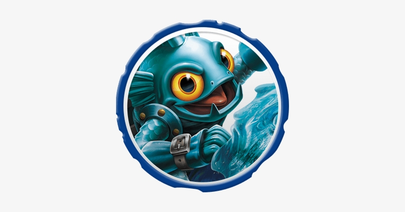 Tidal Wave Gill Grunt Icon - Series 4 Tidal Wave Gill Grunt (skylanders Trap Team), transparent png #1383122