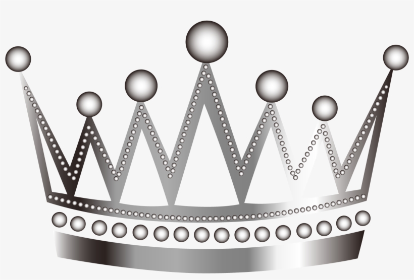 Vector Silver Crown Material - Silver Prince Crown Png, transparent png #1383357