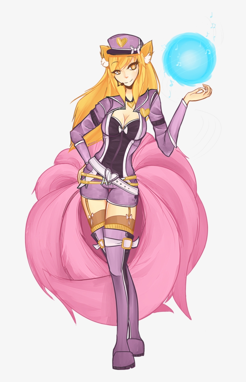 Pop Star Ahri Chibi, transparent png #1383391
