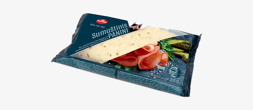 Sandwich Panini With Beef And Pickled Cucumbers Sauce - Panini, transparent png #1383466