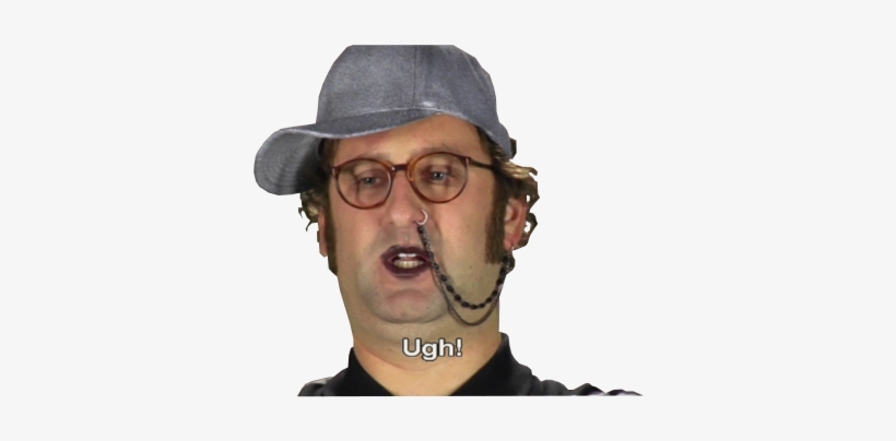 Lol Mine Ugh Goth Emo Png Transparent Cybergoth - Television, transparent png #1383966