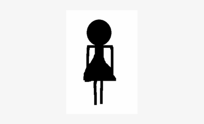 New Look Women Sign Women Bathroom Sign Check More - Illustration, transparent png #1384127
