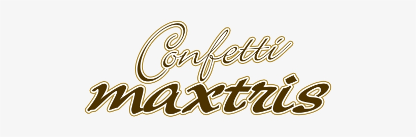Confetti Maxtris Logo, transparent png #1384128