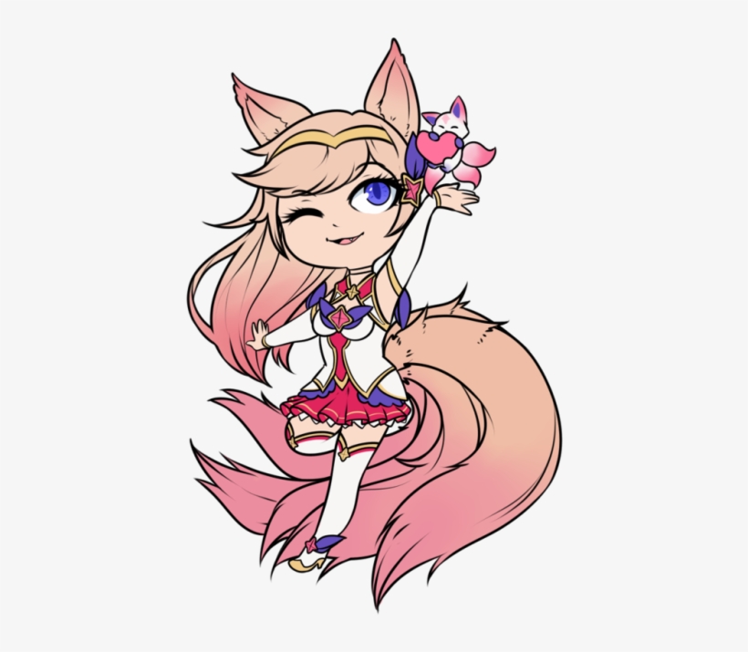 Star Guardian Ahri, League Of Legends - Cosplay, transparent png #1384239