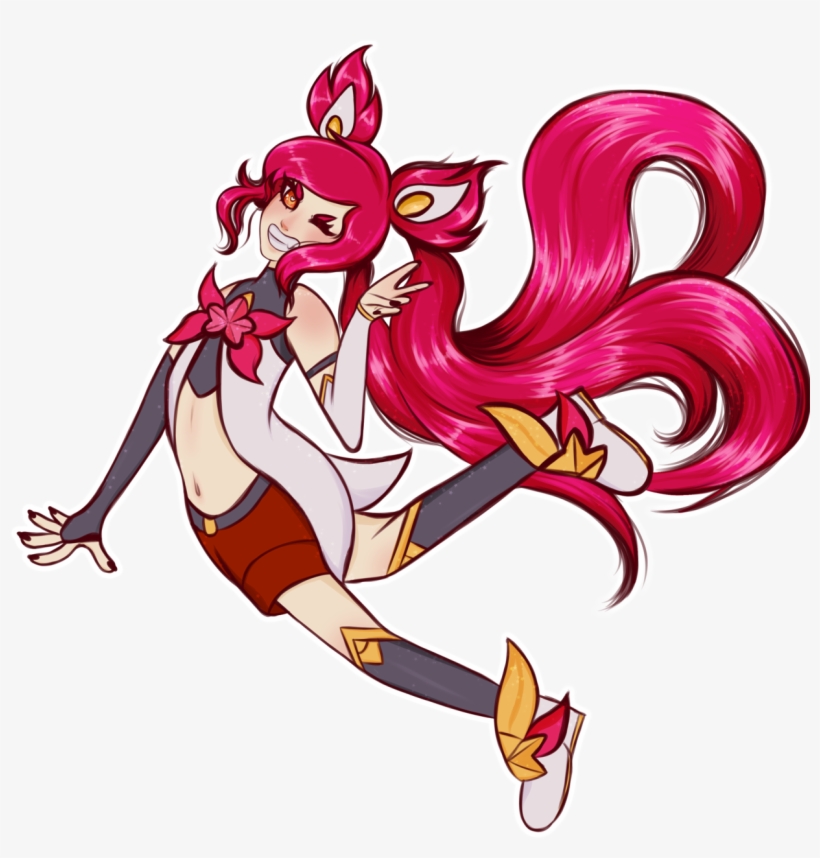 Star Guardian Jinx You Can Currently Buy This As A - Sticker, transparent png #1384262