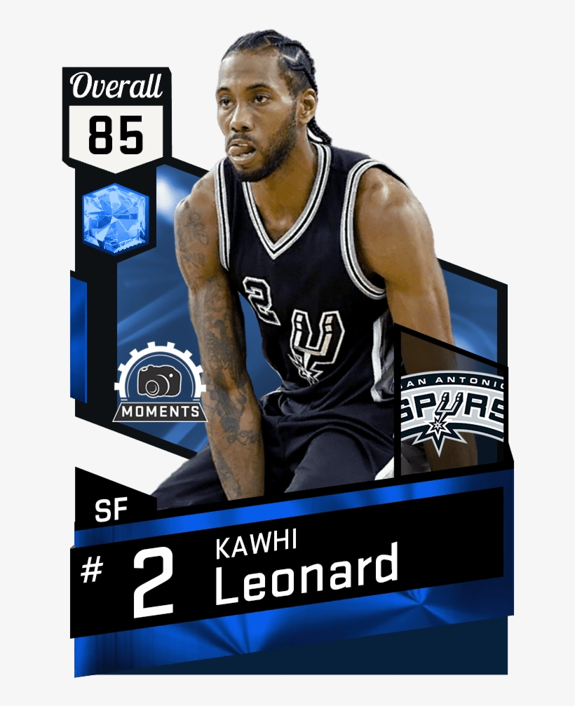 Kawhi Leonard - Get 99 Overall 2k18, transparent png #1384398
