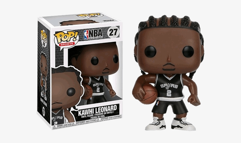 San Antonio Spurs Kawhi Leonard Pop Vinyl Figure - Black Panther Pop Vinyls, transparent png #1384448