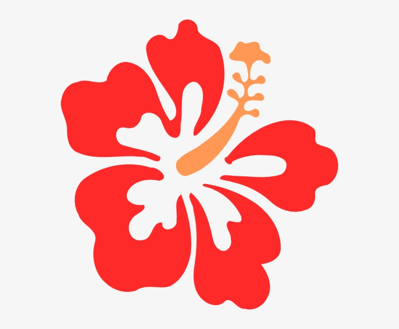 Hibiscus Clip Art At Clker - Hibiscus Clip Art Free, transparent png #1384519