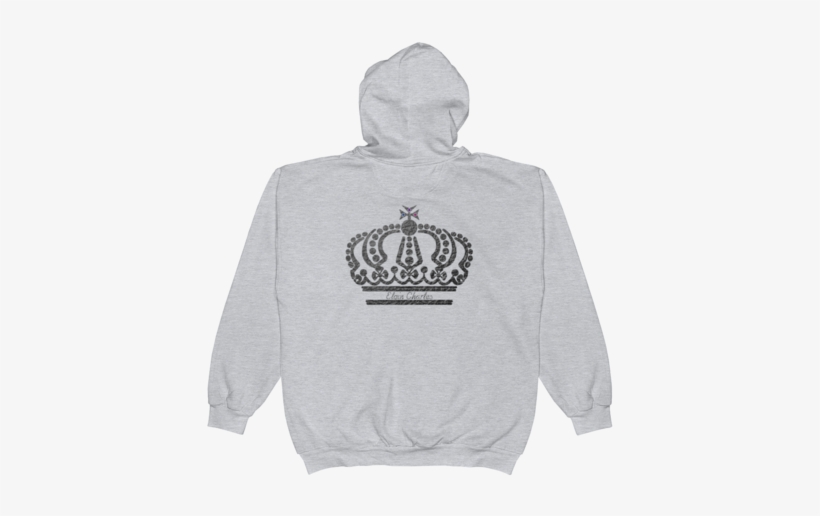 Silver Crown Unisex Zip Hoodie - Queen Is 50 Long Live The Queen Greeting Cards, transparent png #1384623