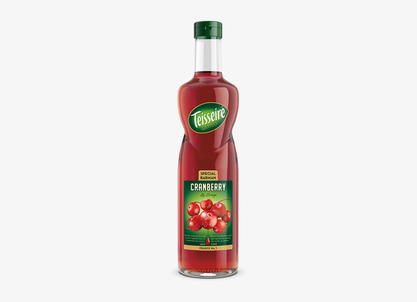 Teis Barman Cranberry 70cl Png - Teisseire Syrup, transparent png #1384837