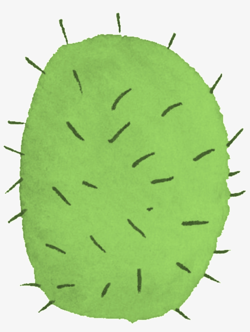 Green Cactus Transparent - Green, transparent png #1384861