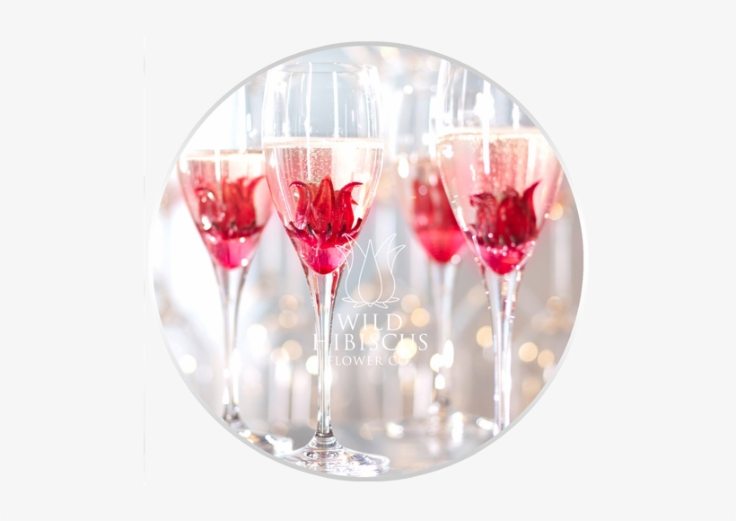 Classic Wild Hibiscus Flowers In Champagne - Wild Hibiscus Flowers In Syrup, transparent png #1384863