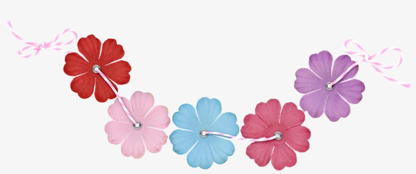 Cenefas De Flores - Digital Scrapbooking, transparent png #1384864
