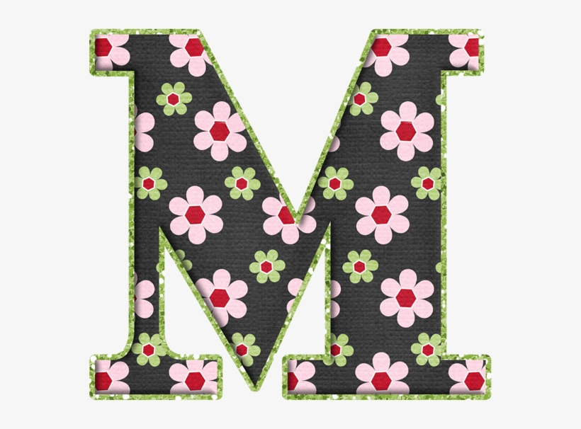 Alfabeto De Florecitas Rosas De Eduarda Cavalcanti - Cake, transparent png #1385071