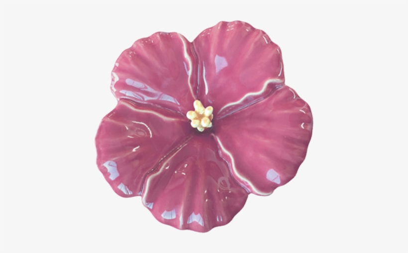 Pink Hibiscus Flower, Large - Rosemallows, transparent png #1385210