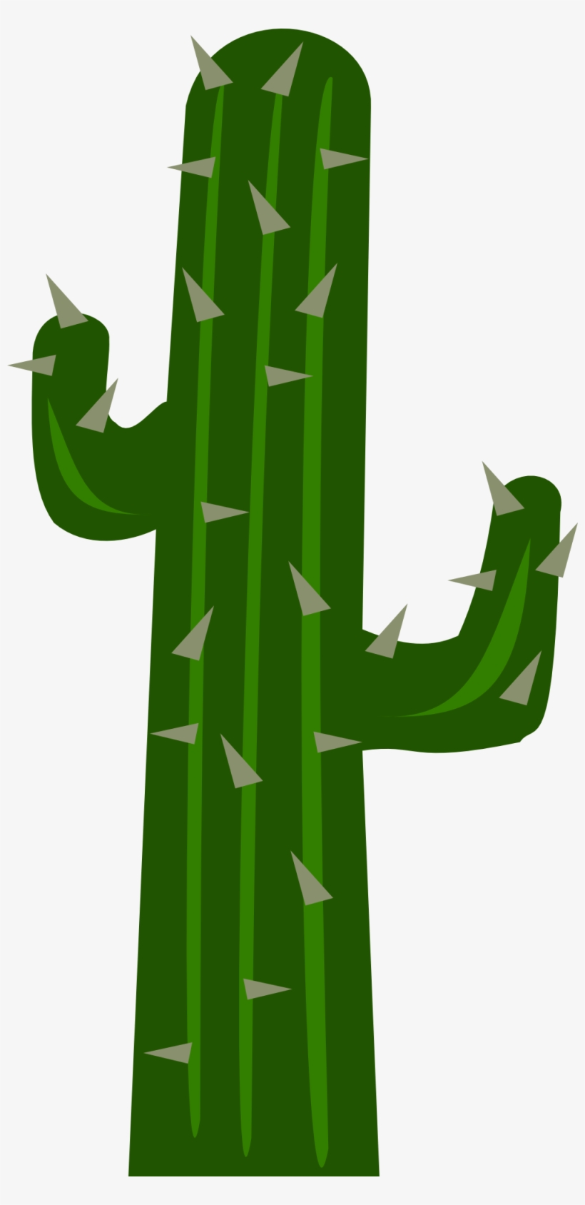 Cartoon Cactus Clipart - Cactus, transparent png #1385238