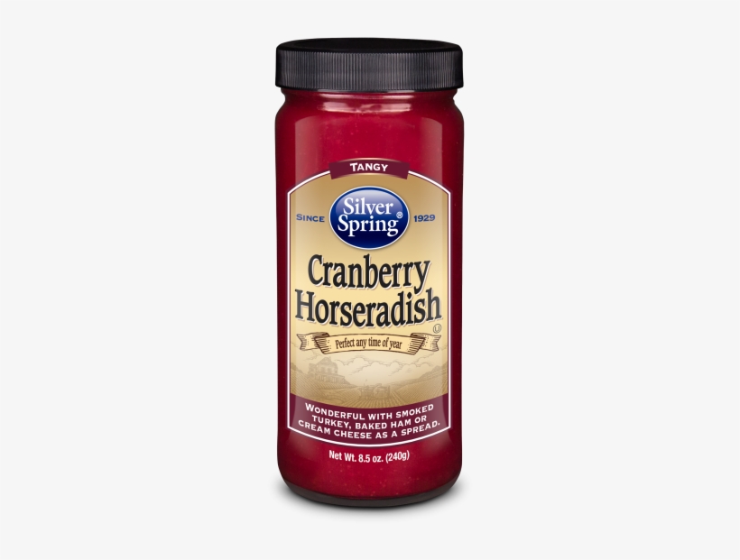 Cranberry Horseradish - Silver Spring Steak Sauce, Horseradish, Zesty - 8 Oz, transparent png #1385287