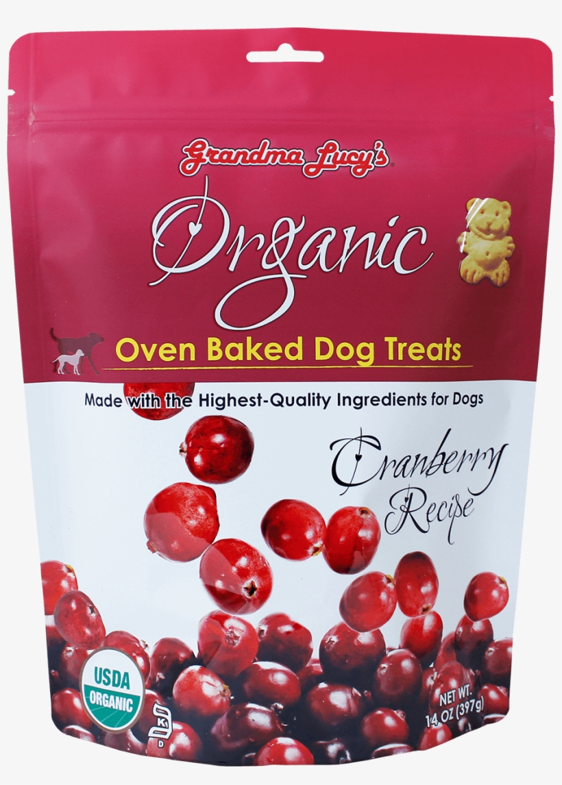 Grandma Lucy's Organic Cranberry Oven Baked Dog Treats,, transparent png #1385333