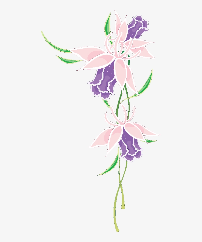 Flores Ilustraciones En Png Para Artesanía Y Diseños - Floral Flower Wall Mural 36, transparent png #1385335