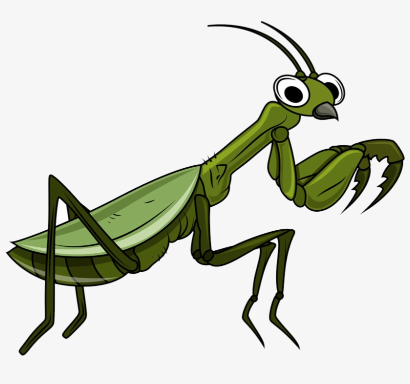Svg Library Download Grasshopper Cartoon Clip Art Transprent - Scary Grasshopper Clipart, transparent png #1385449