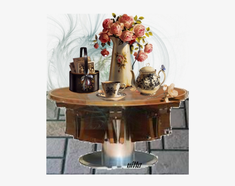 Para Mis Florecitas De Mi Querido Jardín En San Valentín - Coffee Table, transparent png #1385737