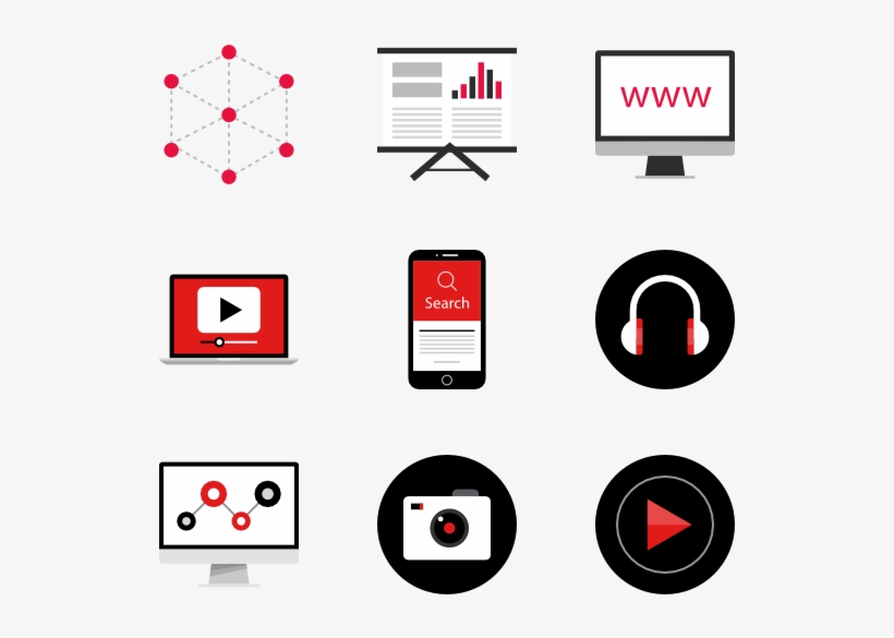 Video Analytics 108 Icons - Video Icons, transparent png #1385846