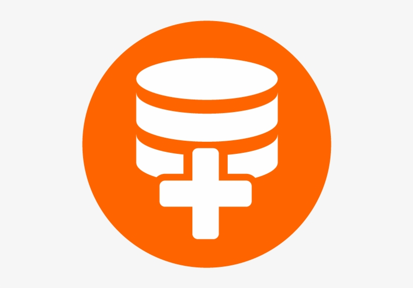 Database Analytics Icon - Data Icon Png Blue, transparent png #1385874