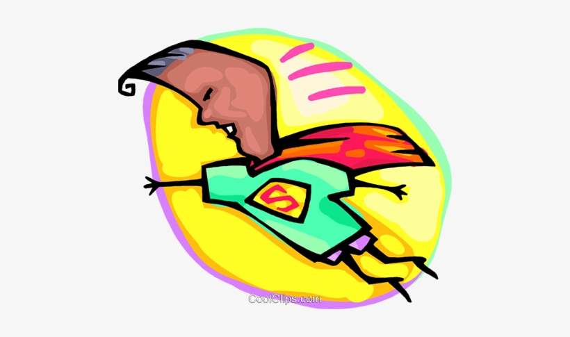 Youngster With A Superman Cape And Shirt Royalty Free - Vulnerability, transparent png #1385935