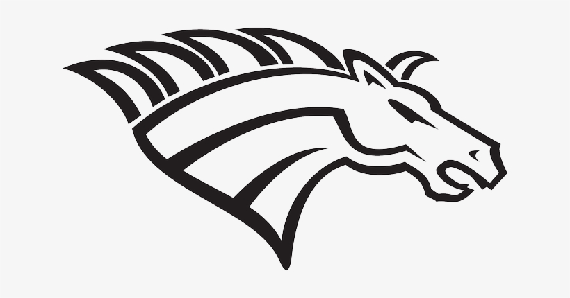 Horse Head 43037 - Broncos Logo Svg, transparent png #1386329