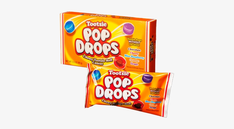 Tootsie Pop Drops - Tootsie Roll Tootsie Pop Drop Theater Box - 12 Ct, transparent png #1386523