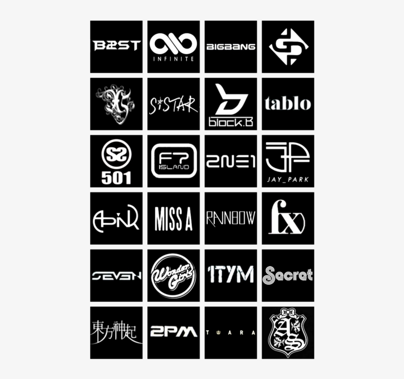 K-pop Nail Logos - Kpop Boy Group Logos, transparent png #1386545