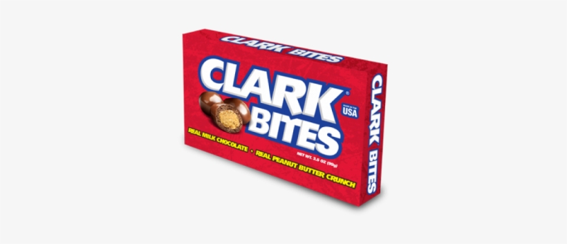 Clark Milk Chocolate Peanut Butter Bites Theater Box - Charleston Chew Mini Vanilla Snacks 99 G, transparent png #1386915