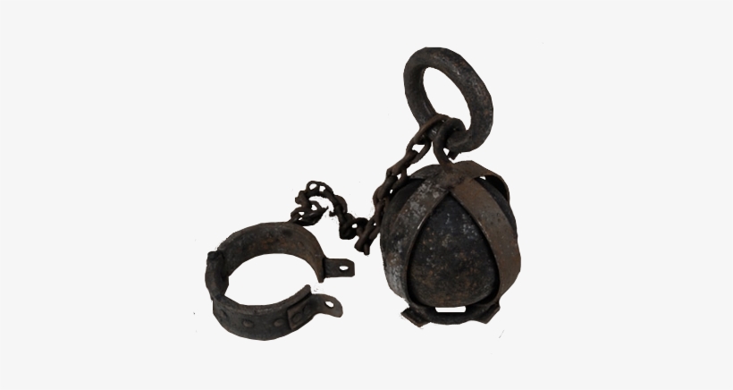 Folsom Prison Ball - Ball And Chain Png, transparent png #1386936