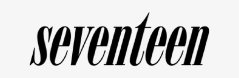 Seventeen - Seventeen Magazine Logo Black, transparent png #1386986