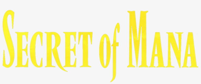 Secret Of Mana Logo - Secret Of Mana, transparent png #1387036