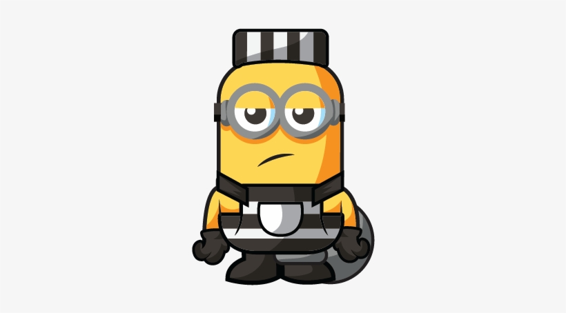 Online Ball N Chain Minion Pic - Ball And Chain Minion, transparent png #1387044