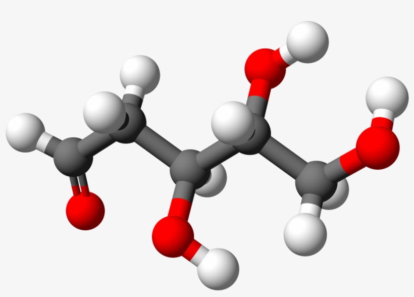 D Deoxyribose Chain 3d Balls - Deoxyribose 3d Model, transparent png #1387163