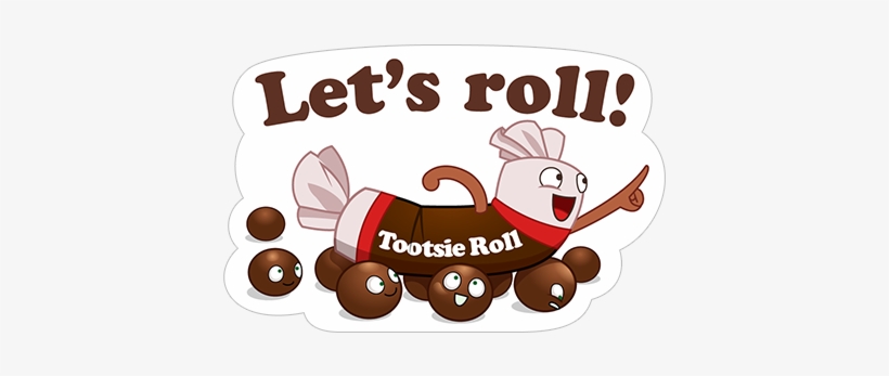 Viber Sticker "tootsie Candy - Tootsie Roll.