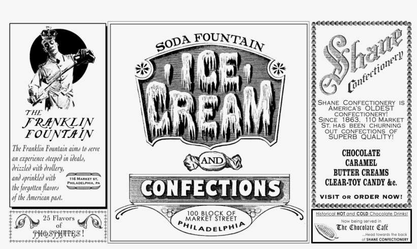 The Franklin Fountain & Shane Confectionery, transparent png #1387358