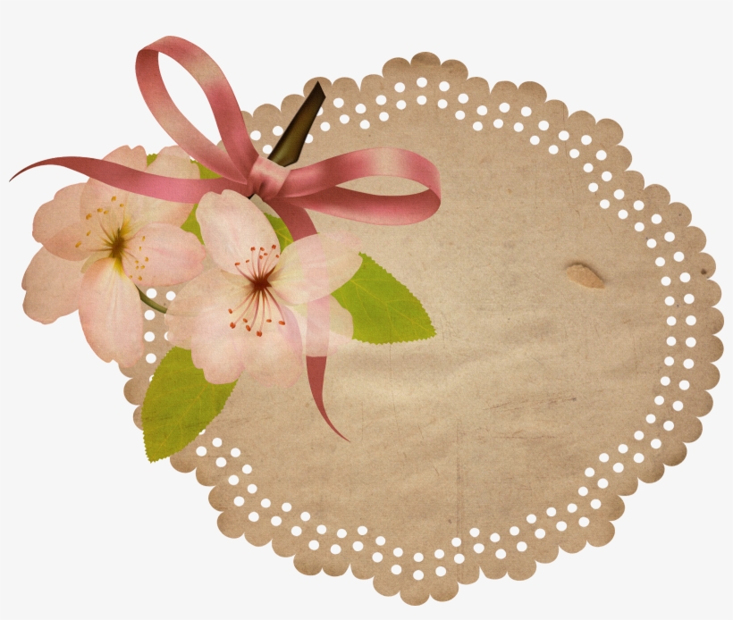 An Old Stained Vintage Tag In Png Format - Lily, transparent png #1387446