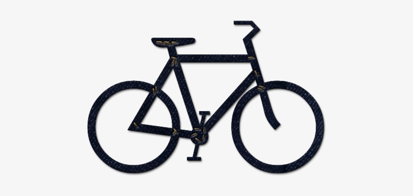 Bicycle Clipart Simple Bike - Simple Picture Of A Bike, transparent png #1387449