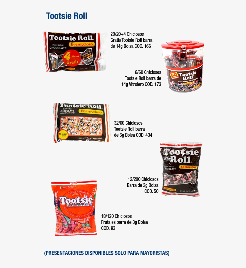 Tutsi Roll, Tootsie Roll Productos Corporativo - Tootsie Roll, transparent png #1387498