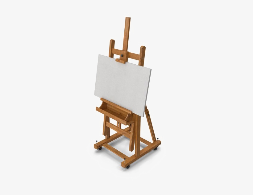 Easel Png File - Artist, transparent png #1387997