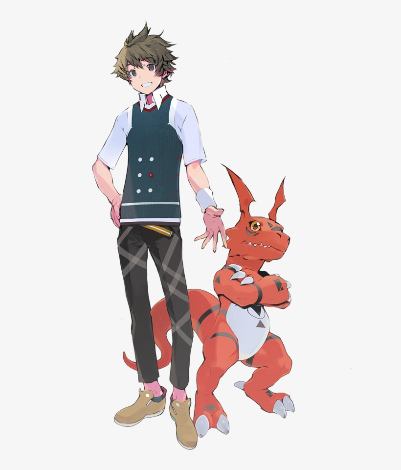 Digimon World Next Order 09 24 15 Kouta - Digimon World Next Order Guilmon, transparent png #1388068