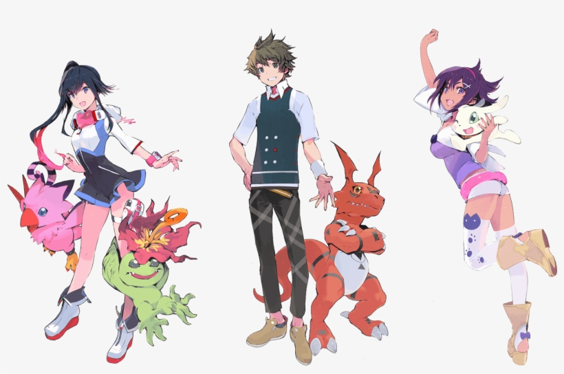 Now That Digimon Story - Digimon World Next Order Female Protagonist, transparent png #1388251